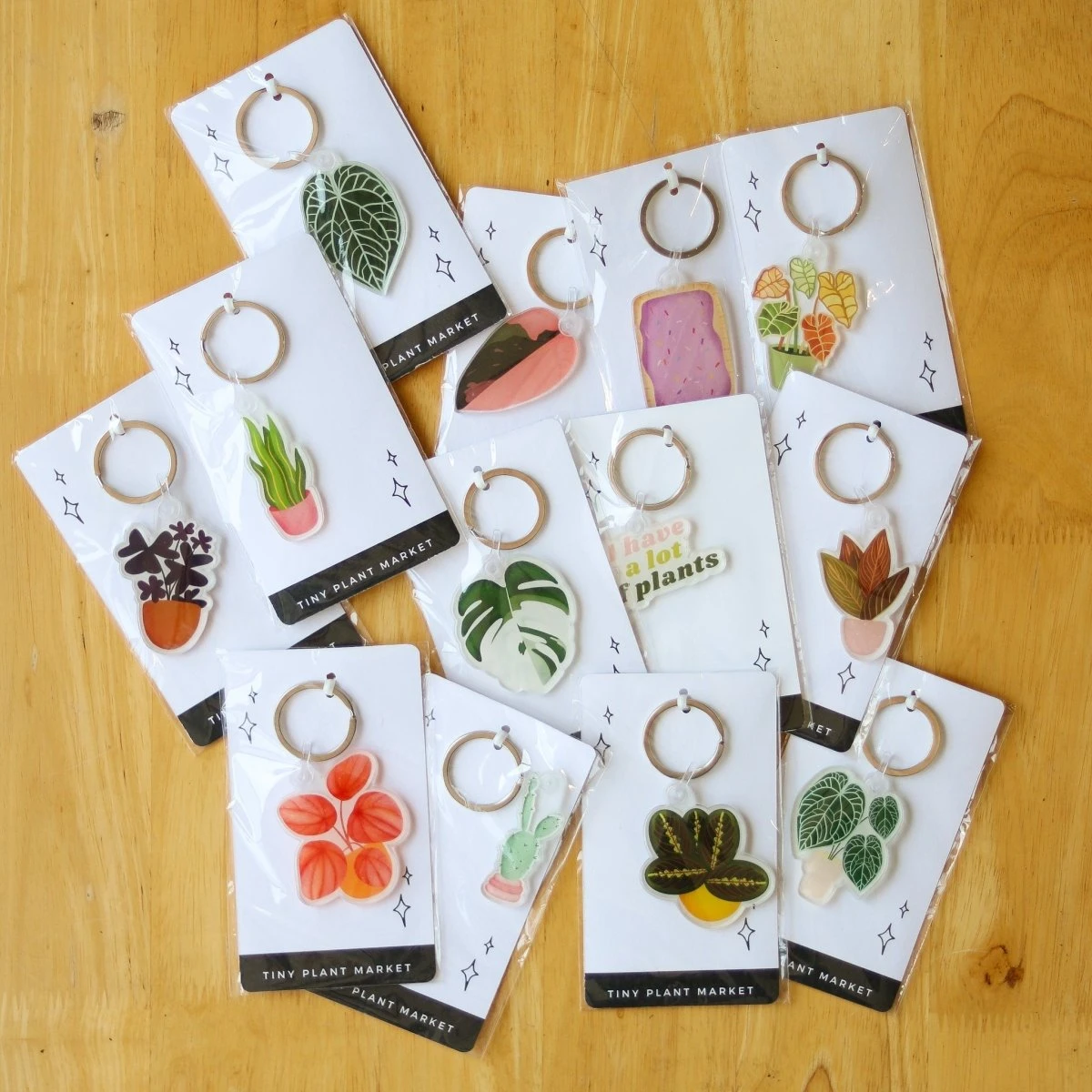 I Have A Lot Of Plants Acrylic Keychain 4 I Have A Lot Of Plants Acrylic Keychain - Image 2