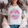 Inspiring Floral Mama T-Shirt, White, Black And Natural Boho Tee For Strong And Loving Mothers -Ed's plant shop inspiring floral mama t shirt white black and natural boho tee for strong and loving mothers 244294