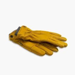 Barebones Kunar Glove: Premium All-Purpose Work Glove: Natural/Yellow -Ed's plant shop kunar glove premium all purpose work glove naturalyellow 697063