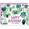 Let's Hang Birthday Card -Ed's plant shop lets hang birthday card 904012