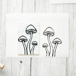 Linocut Printmaking Kit – Complete DIY Carving & Printing Set -Ed's plant shop linocut printmaking kit complete diy carving printing set 530812