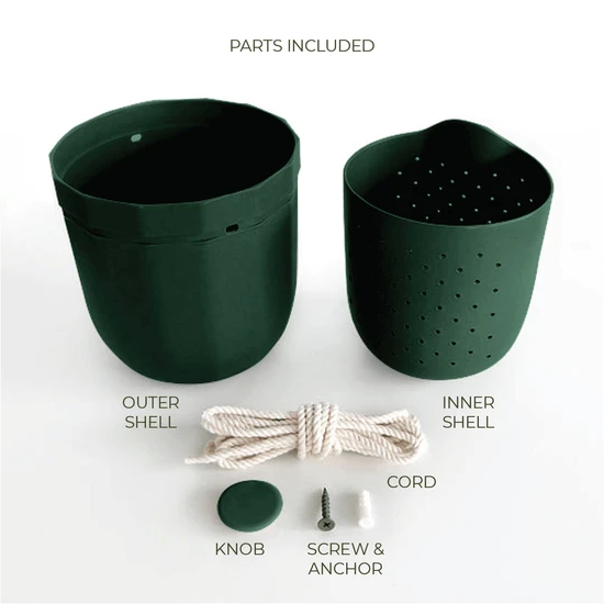 Loop Hanging Planter In Forest – Leak-Proof, 360° Drainage Hanging Pot 9 Loop Hanging Planter In Forest – Leak-Proof, 360° Drainage Hanging Pot - Image 7