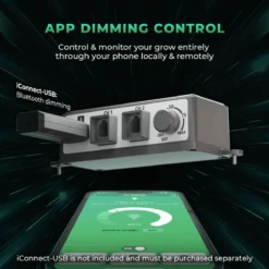 Mars Hydro FC-E3000 300W Bridgelux LED Grow Light | Smart Grow System -Ed's plant shop mars hydro fc e3000 300w bridgelux led grow light smart grow system 974963