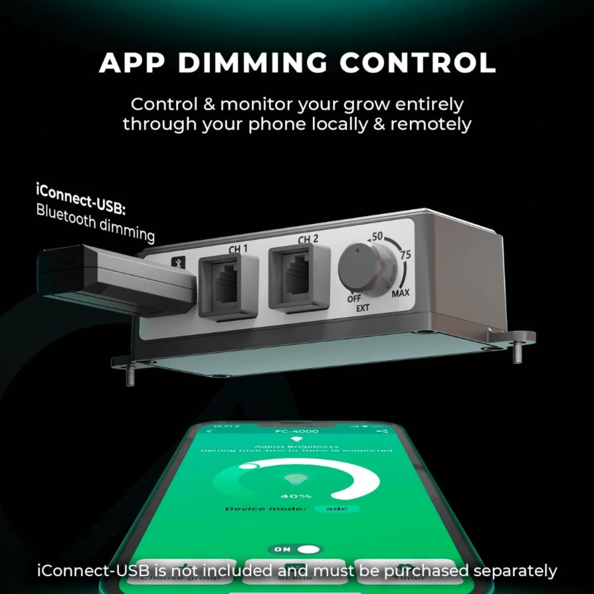 Mars Hydro FC4000-EVO 320W Smart LED Grow Light | Samsung LM301H Chips 10 Mars Hydro FC4000-EVO 320W Smart LED Grow Light | Samsung LM301H Chips - Image 8