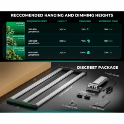 Mars Hydro FC4000-EVO 320W Smart LED Grow Light | Samsung LM301H Chips 29 Mars Hydro FC4000-EVO 320W Smart LED Grow Light | Samsung LM301H Chips -Ed's plant shop mars hydro fc4000 evo 320w smart led grow light samsung lm301h chips 382462