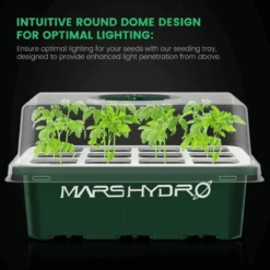 Mars Hydro IFresh 4" Ventilation Kit | Inline Fan & Carbon Filter Combo -Ed's plant shop mars hydro ifresh 4 ventilation kit inline fan carbon filter combo 384170