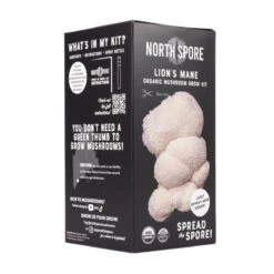 Organic Lion's Mane ‘Spray & Grow’ Mushroom Growing Kit -Ed's plant shop organic lions mane spray grow mushroom growing kit 220830