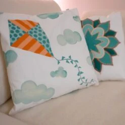 Painted Throw Pillow Kit -Ed's plant shop painted throw pillow kit 179140