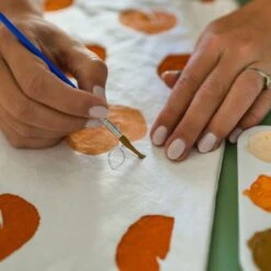 Painted Throw Pillow Kit -Ed's plant shop painted throw pillow kit 527250