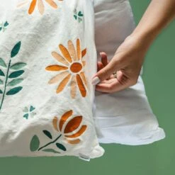 Painted Throw Pillow Kit -Ed's plant shop painted throw pillow kit 595289