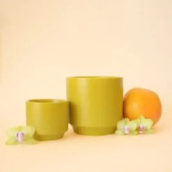 Parker Planter Pot | Palm Speckle -Ed's plant shop parker planter pot palm speckle 801229