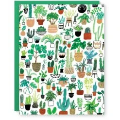 Plant Party Birthday Card