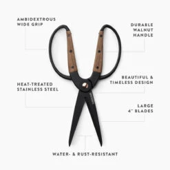 Barebones Premium Garden Scissors – Style Meets Performance -Ed's plant shop premium garden scissors 861857