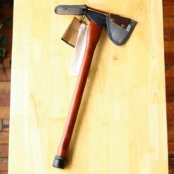 Barebones Pulaski Axe With Canvas Sheath -Ed's plant shop pulaski axe with canvas sheath 149876