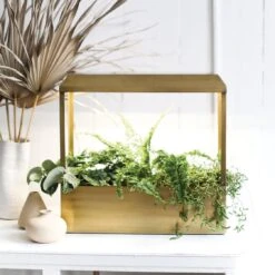 Smart LED Growhouse| Countertop Grow Light With Planter -Ed's plant shop smart led growhouse countertop grow light with planter 458130