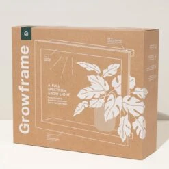 Smart Standard Growframe (Online Only) | Wall-Mountable LED Grow Light Frame -Ed's plant shop smart standard growframe online only wall mountable led grow light frame 907275