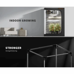 Spider Farmer 5' X 5' X 6' 8" Indoor Grow Tent | Pro-Grade & Sturdy -Ed's plant shop spider farmer 5 x 5 x 6 8 indoor grow tent pro grade sturdy 918918