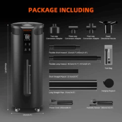 Spider Farmer Cool Mist Humidifier 16L | Precision Humidity Control For Grow Tents -Ed's plant shop spider farmer cool mist humidifier 16l precision humidity control for grow tents 433334