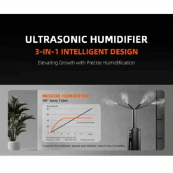 Spider Farmer Cool Mist Humidifier 16L | Precision Humidity Control For Grow Tents -Ed's plant shop spider farmer cool mist humidifier 16l precision humidity control for grow tents 606251