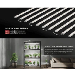 Spider Farmer Glow80 80W Full Spectrum LED Grow Light | Sunlike Spectrum For All Growth Cycles 24 Spider Farmer Glow80 80W Full Spectrum LED Grow Light | Sunlike Spectrum For All Growth Cycles -Ed's plant shop spider farmer glow80 80w full spectrum led grow light sunlike spectrum for all growth cycles 304469