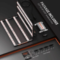 Spider Farmer SE5000 480W Dimmable Full Spectrum LED Grow Light -Ed's plant shop spider farmer se5000 480w dimmable full spectrum led grow light 172019