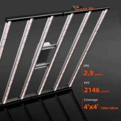 Spider Farmer SE7000 730W Dimmable Full Spectrum LED Grow Light -Ed's plant shop spider farmer se7000 730w dimmable full spectrum led grow light 218247