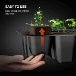 Spider Farmer Seed Starting Trays (4-Pack) | 12-Cell Trays With Domes For Optimal Germination 19 Spider Farmer Seed Starting Trays (4-Pack) | 12-Cell Trays With Domes For Optimal Germination -Ed's plant shop spider farmer seed starting trays 4 pack 12 cell trays with domes for optimal germination 778441