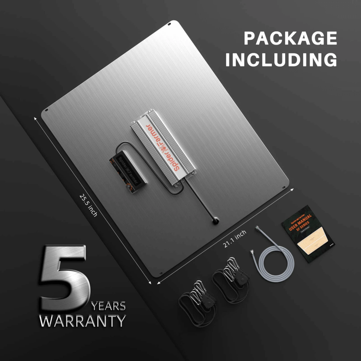 Spider Farmer SF4000 450W Dimmable Full Spectrum LED Grow Light 9 Spider Farmer SF4000 450W Dimmable Full Spectrum LED Grow Light - Image 7