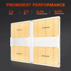 Spider Farmer SF7000 650W Full Spectrum LED Grow Light – Advanced Energy Efficiency For Professional Results -Ed's plant shop spider farmer sf7000 650w full spectrum led grow light advanced energy efficiency for professional results 467800