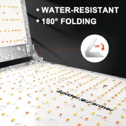 Spider Farmer SF7000 650W Full Spectrum LED Grow Light – Advanced Energy Efficiency For Professional Results -Ed's plant shop spider farmer sf7000 650w full spectrum led grow light advanced energy efficiency for professional results 589897