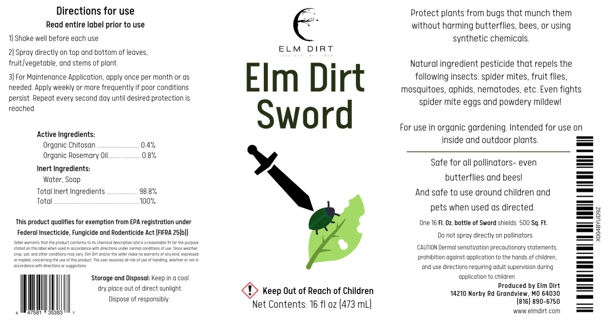 Sword - Organic Pest Control Spray For Houseplants 5 Sword - Organic Pest Control Spray For Houseplants - Image 3