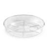 Tera USA- Clear Resin Round Saucer For Pots & Planters -Ed's plant shop tera usa clear resin round saucer for pots planters 126337