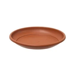 Tera USA- Matt Finish Round Saucer For Pots & Planters