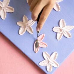 Textured Floral Art Kit -Ed's plant shop textured floral art kit 380205