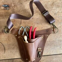 Ultimate Leather Garden Tool Belt & Holder -Ed's plant shop ultimate leather garden tool belt holder 705635