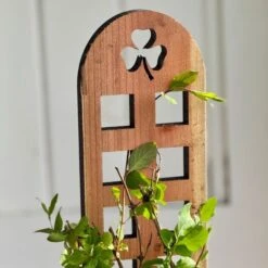 Unique Shamrock Trellis | Made In USA With US Cedar/Redwood