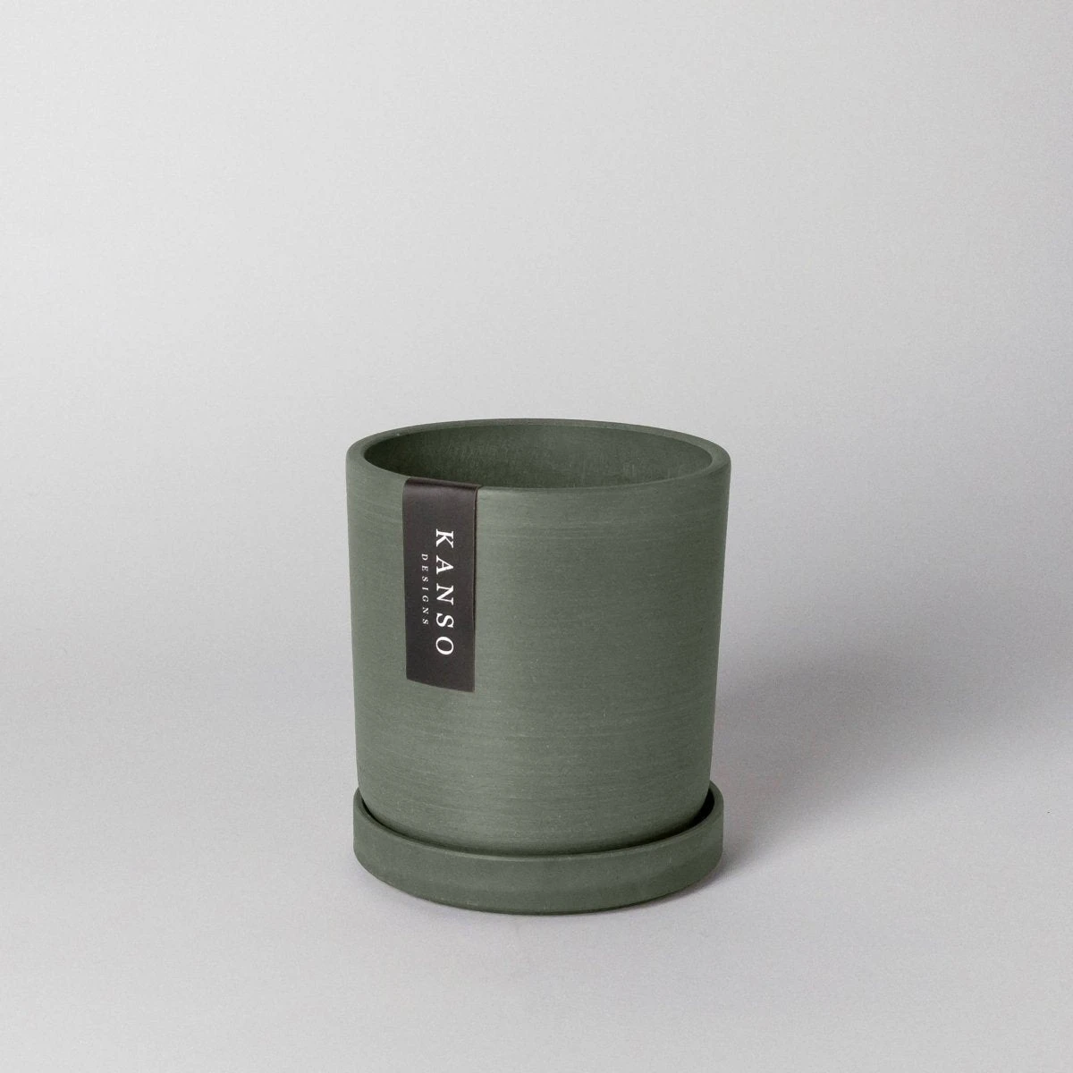 4 Inch Upcycled Signature Stone Planter Pot & Saucer 7 4 Inch Upcycled Signature Stone Planter Pot & Saucer - Image 5