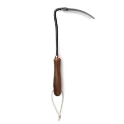 Barebones Walnut Square Weeding Hoe For Digging, Trenching & Root Removal