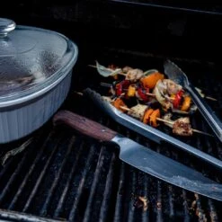 Barebones Wilderness Chef Knife With Sheath -Ed's plant shop wilderness chef knife with sheath 611366