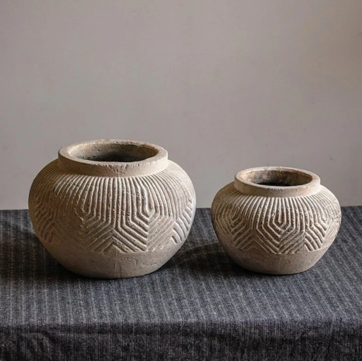 Yukun Terracotta Stubby Planter Pot 3 Yukun Terracotta Stubby Planter Pot